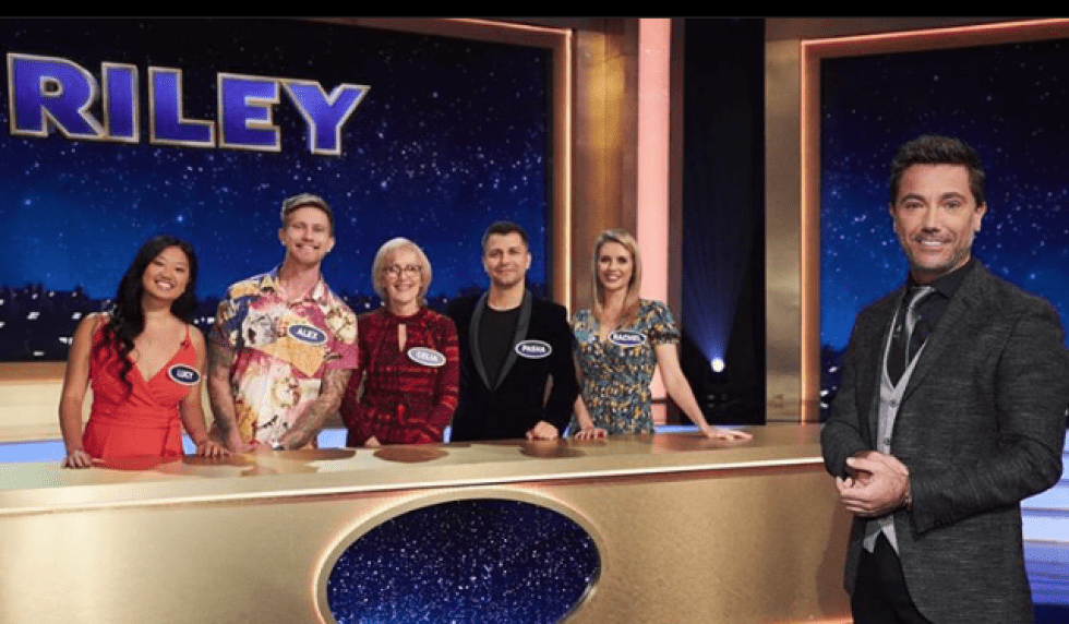 Rachel Riley on Family Fortunes