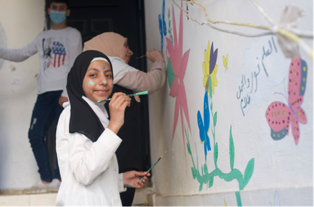 2023-Alsama Project girl painting