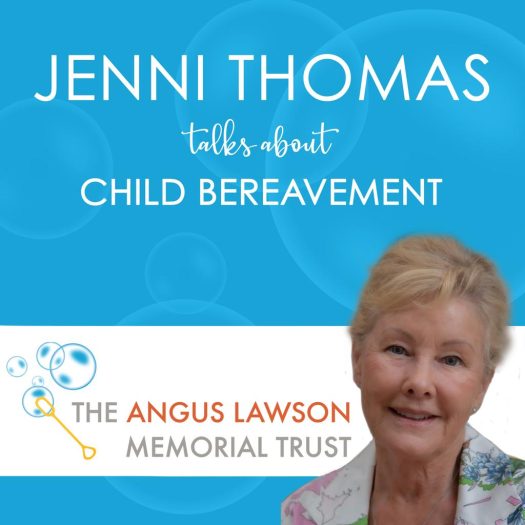 Jenni Thomas talks about child bereavement